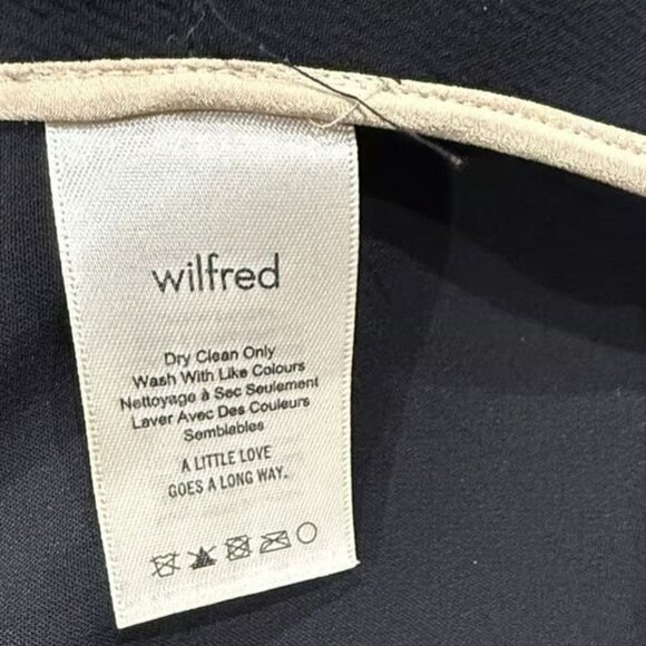 Aritzia Wilfred Deanne Open Front Blazer Black Size XS - Picture 5 of 5